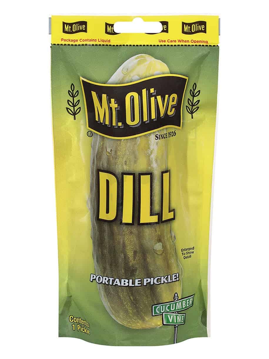 Mt. Olive Single Serve Dill Portable Pickle | Great for On-the-go
